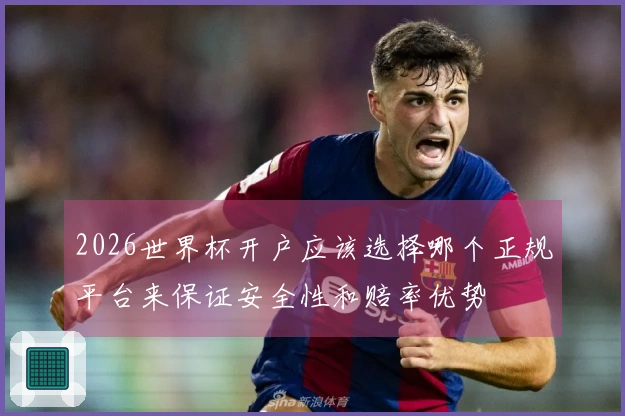 2026世界杯开户应该选择哪个正规平台来保证安全性和赔率优势